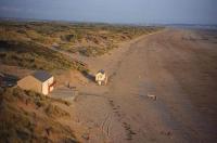La plage de Saunton Sands en 2001, prise sous un angle proche de celui d'A Momentary Lapse of Reason