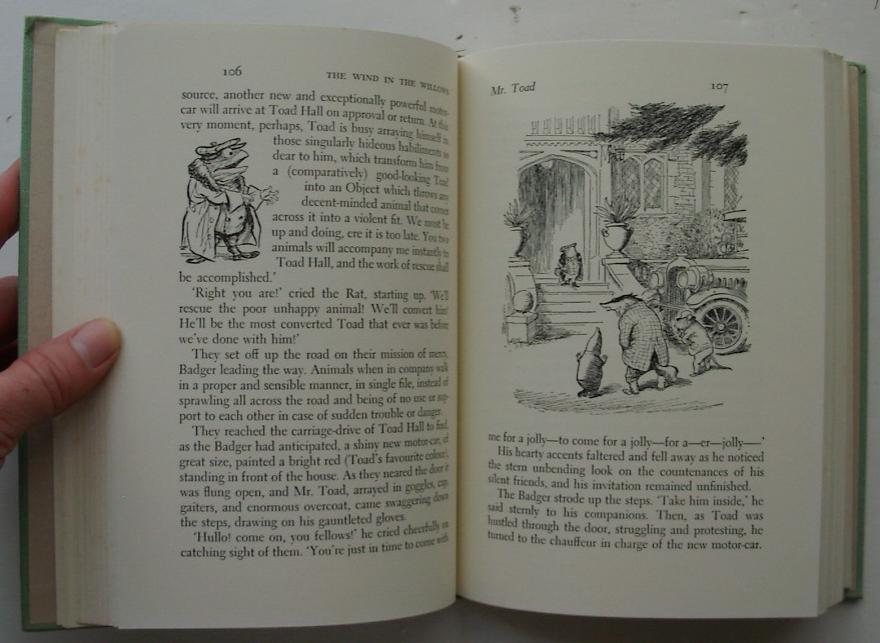 The Wind in the Willows (pages 106-107, réédition, 1967)