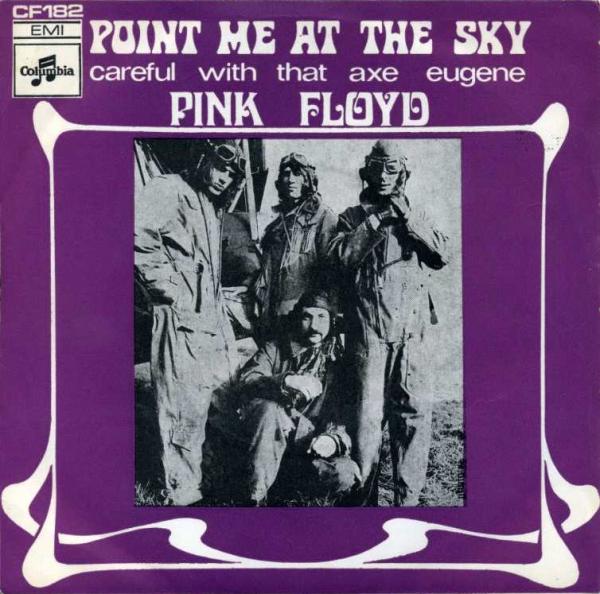 Pochette du single français de Point Me At the Sky (CF 182)