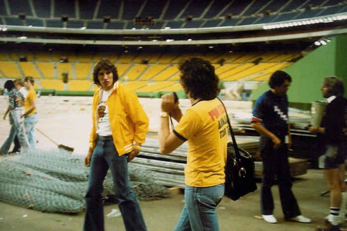 Roger Waters et Nick Mason à Montréal