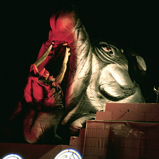 L'énorme cochon du concert de Roger Waters à Berlin en 1990
