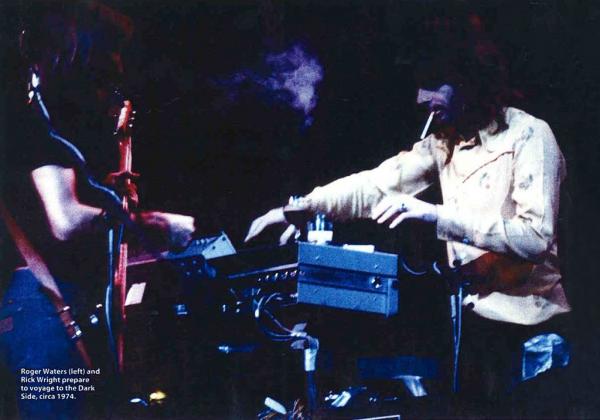 Roger Waters et Rick Wright vers 1974